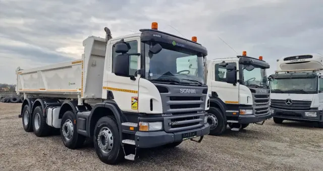 SCANIA P360 Kiper 8x4 Hydroburta Manual Resory 