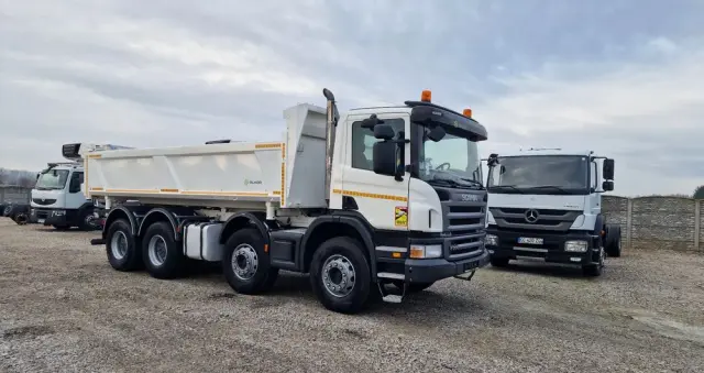 SCANIA P360 Kiper 8x4 Hydroburta Manual Resory 