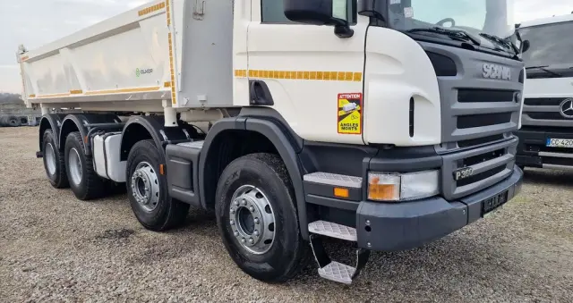 SCANIA P360 Kiper 8x4 Hydroburta Manual Resory 