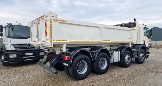 SCANIA P360 Kiper 8x4 Hydroburta Manual Resory 