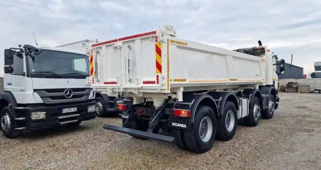 SCANIA P360 Kiper 8x4 Hydroburta Manual Resory 