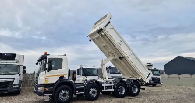 SCANIA P360 Kiper 8x4 Hydroburta Manual Resory 