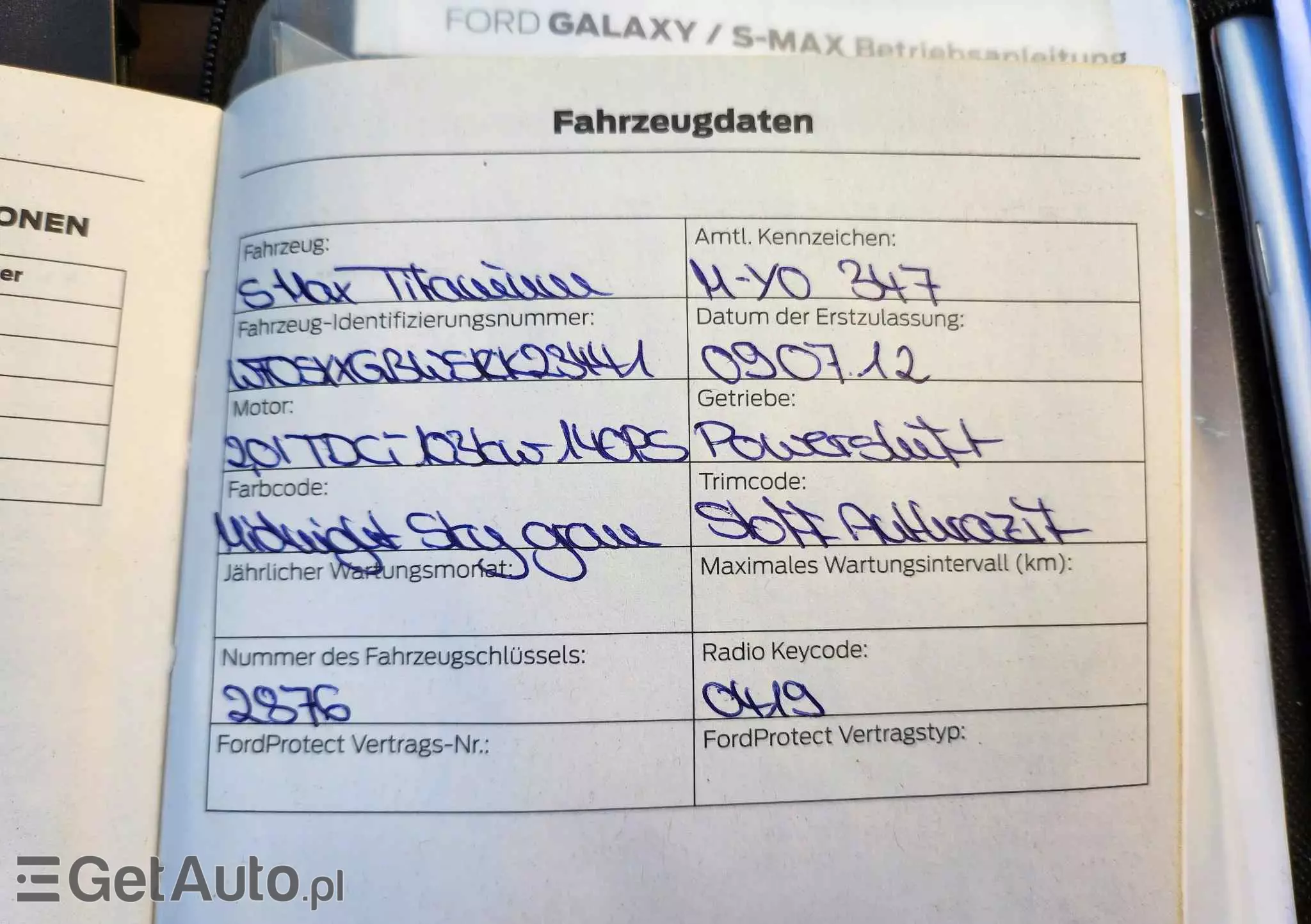 FORD S-Max 2.0 TDCi DPF Titanium