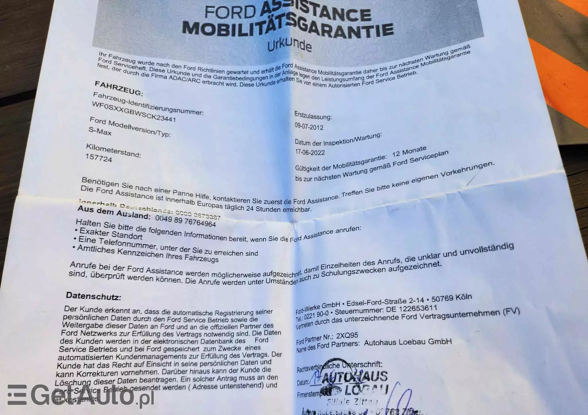 FORD S-Max 2.0 TDCi DPF Titanium