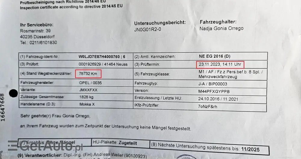 OPEL Mokka X 1.4 (ecoFLEX) ECOTEC Start/Stop Innovation