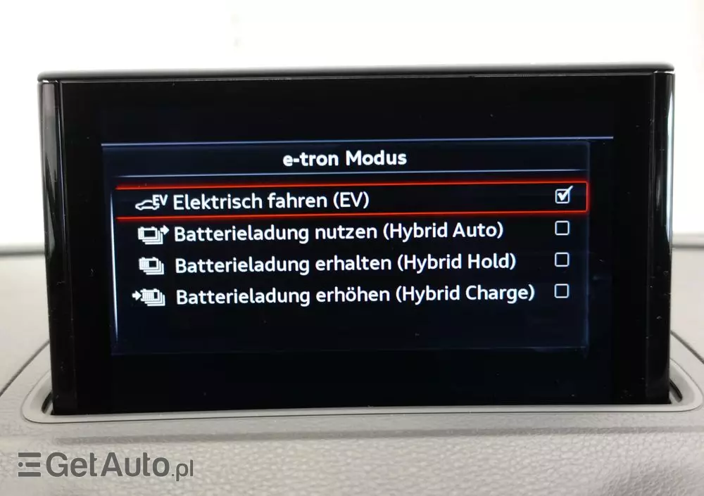 AUDI A3 1.4 TFSI Sportback e-tron