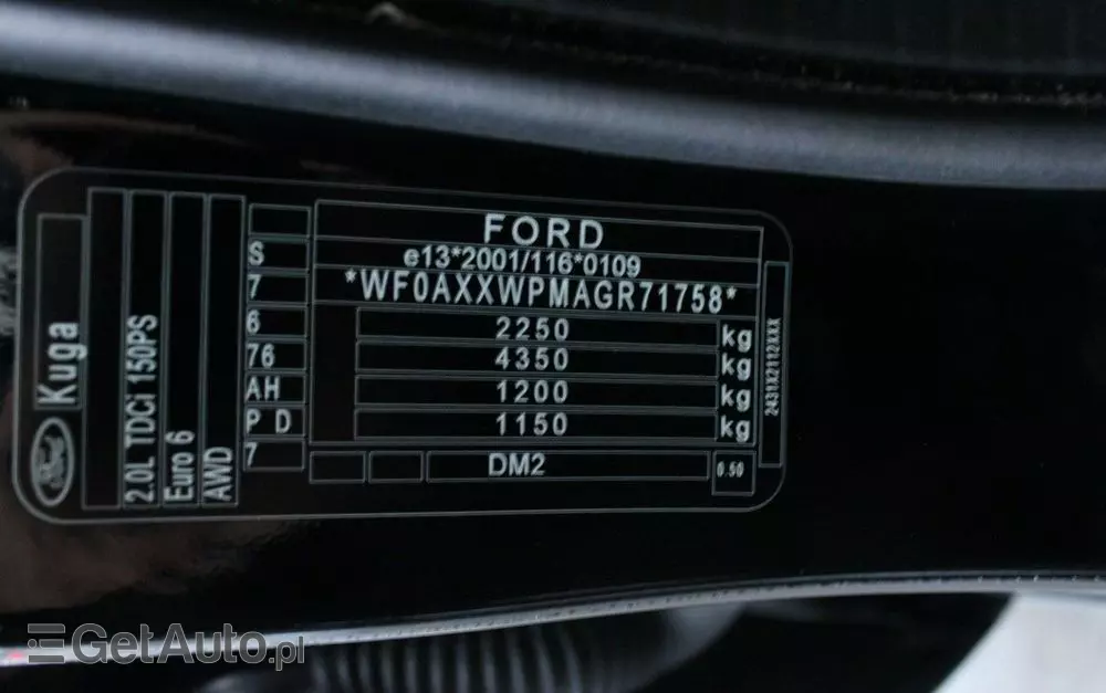 FORD Kuga 2.0 TDCi 4WD Titanium