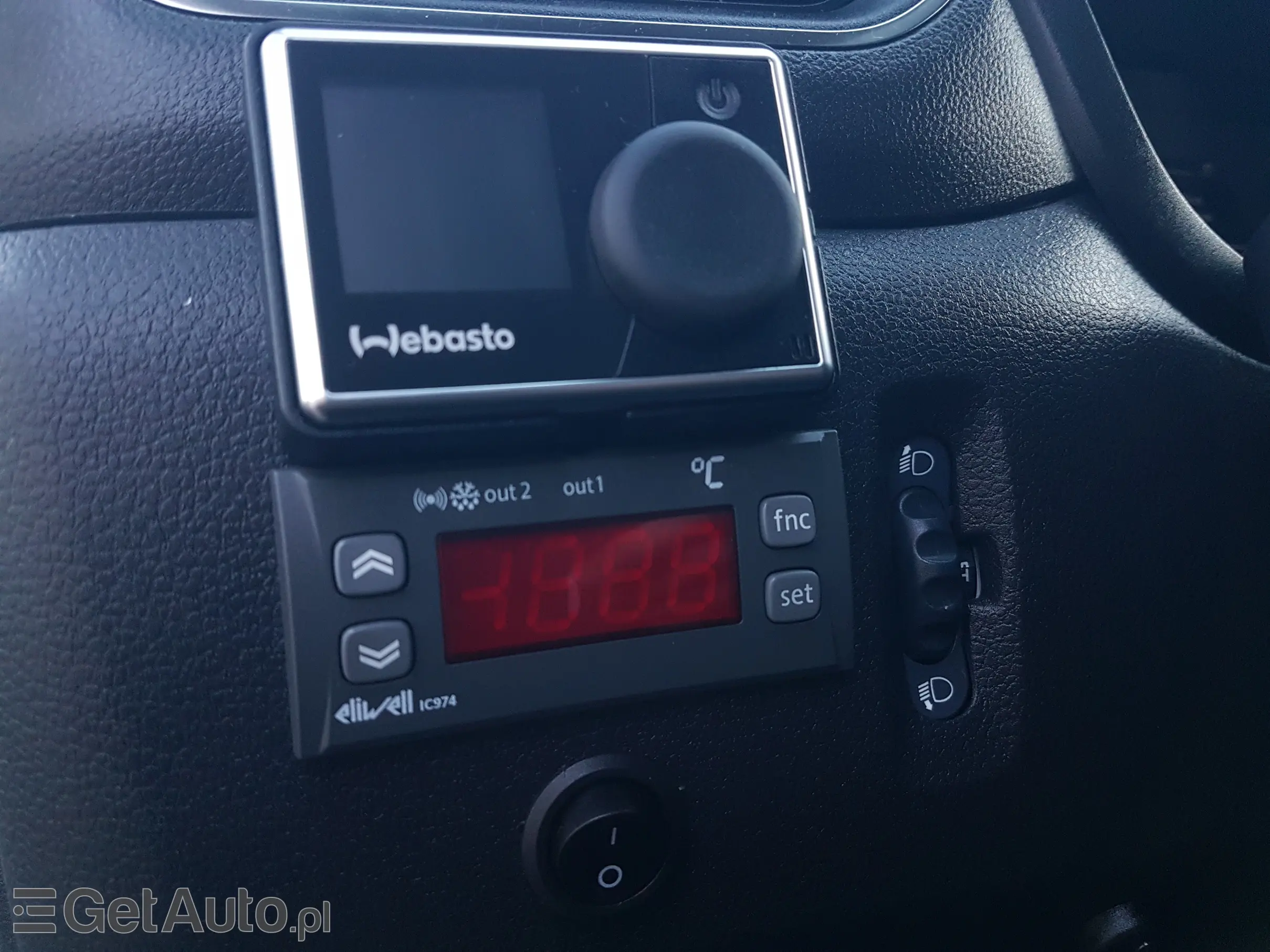 RENAULT Master FWD L3H2 CHŁODNIA AGREGAT 2 KOMORY MATERAC IZOTERMA GRZANIE WEBASTO AC