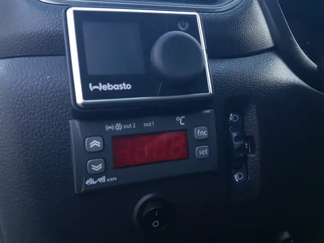 RENAULT Master FWD L3H2 CHŁODNIA AGREGAT 2 KOMORY MATERAC IZOTERMA GRZANIE WEBASTO AC