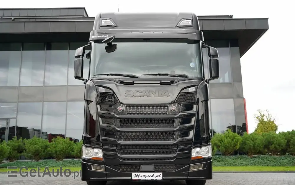 SCANIA S 500 / RETARDER / KLIMATYZACJA POSTOJOWA / NAVI / PO KONTRAKCIE SERWISOWYM 