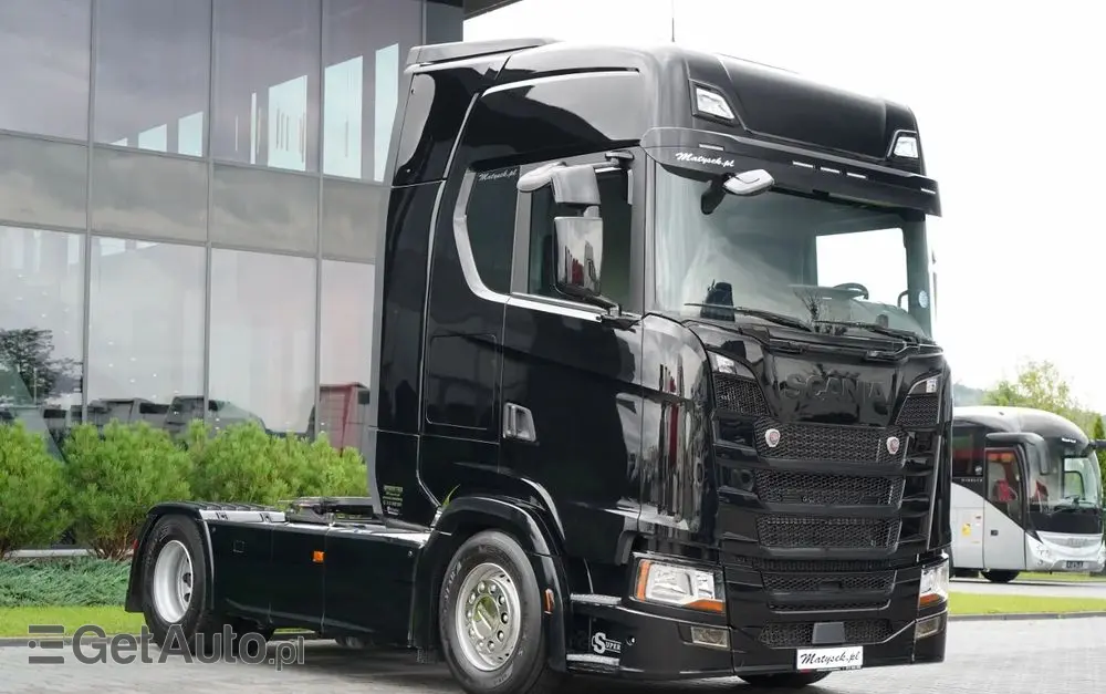 SCANIA S 500 / RETARDER / KLIMATYZACJA POSTOJOWA / NAVI / PO KONTRAKCIE SERWISOWYM 