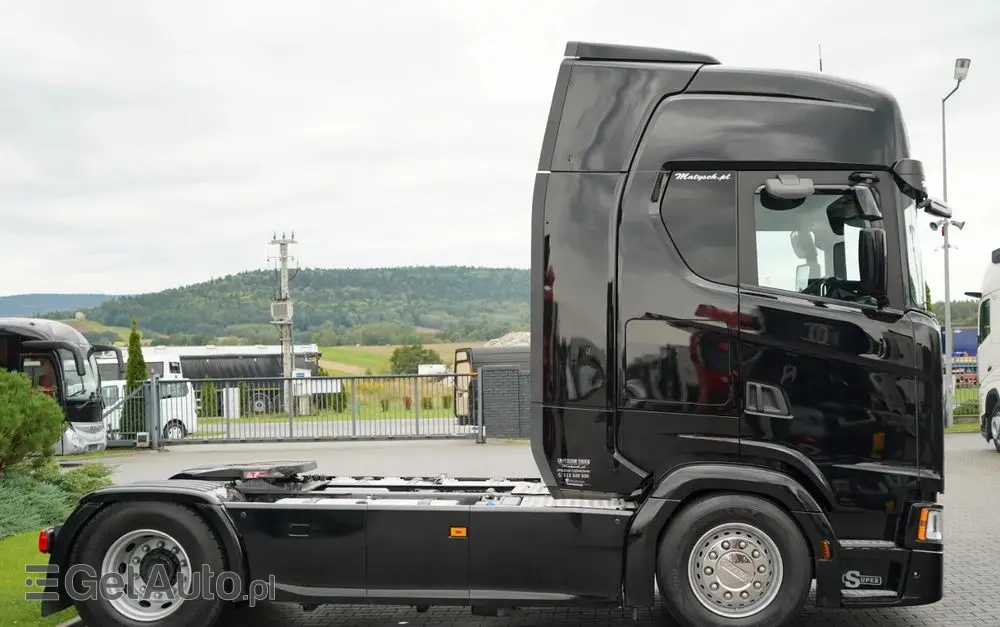 SCANIA S 500 / RETARDER / KLIMATYZACJA POSTOJOWA / NAVI / PO KONTRAKCIE SERWISOWYM 