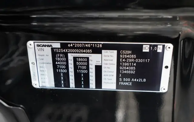 SCANIA S 500 / RETARDER / KLIMATYZACJA POSTOJOWA / NAVI / PO KONTRAKCIE SERWISOWYM 