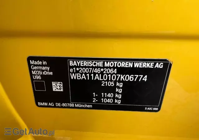 BMW Seria 2  M235i xDrive