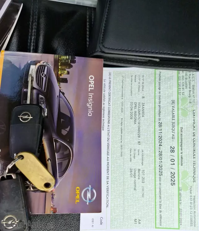 OPEL Insignia 1.8i (140 KM)