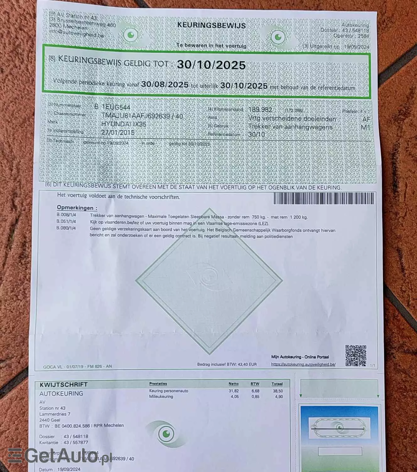 HYUNDAI Ix35 1.6 GDI Premium 2WD