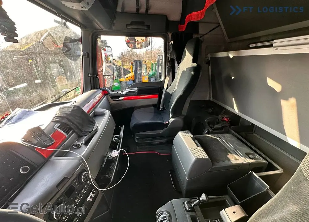 MAN TGX 26.480 6X2 / HDS PALFINGER PK9002-EH B / Opony 80% Michelin / Stan BDB 