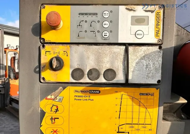 MAN TGX 26.480 6X2 / HDS PALFINGER PK9002-EH B / Opony 80% Michelin / Stan BDB 