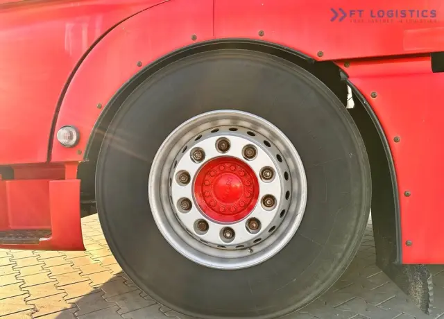 MAN TGX 26.480 6X2 / HDS PALFINGER PK9002-EH B / Opony 80% Michelin / Stan BDB 