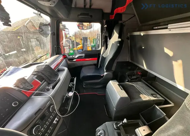 MAN TGX 26.480 6X2 / HDS PALFINGER PK9002-EH B / Opony 80% Michelin / Stan BDB 