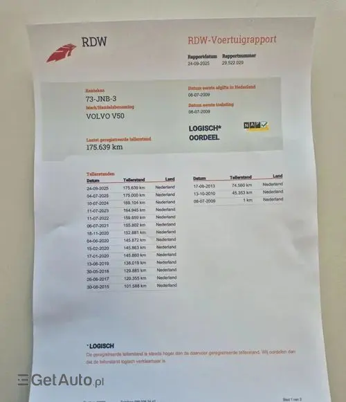 VOLVO V50 