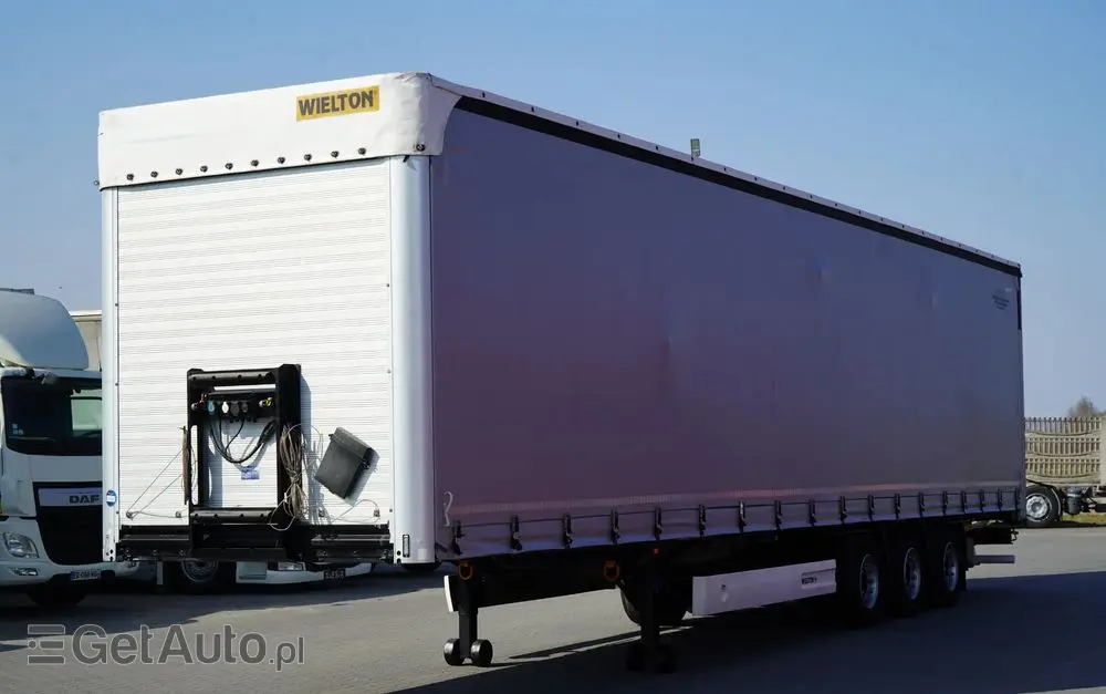 WIELTON FIRANKA / MEGA / SYSTEM BDE - ROZSUWANE SŁUPKI / LOW DECK / OSIE SAF /  - 