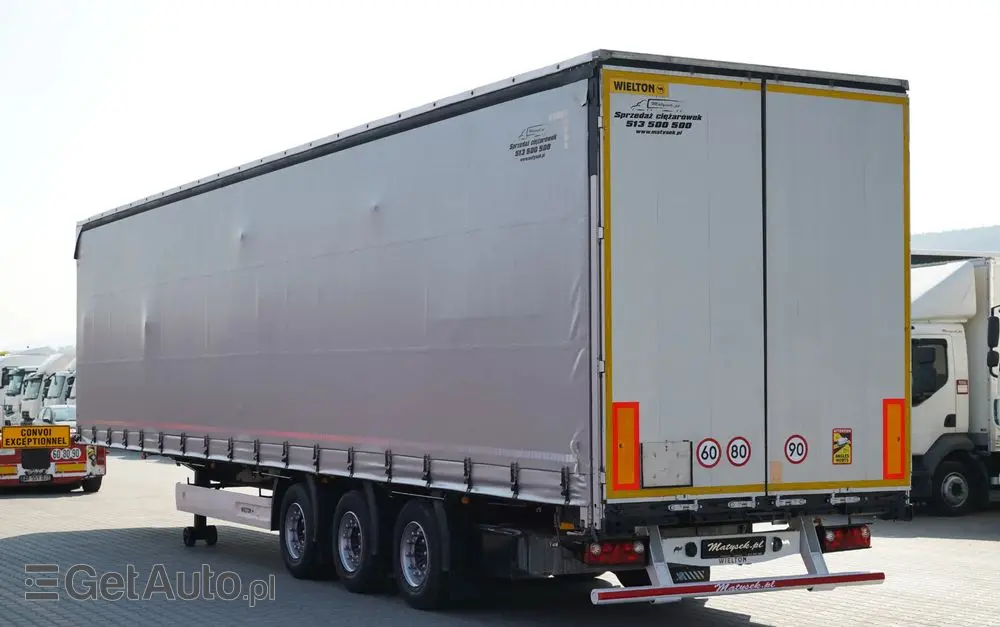 WIELTON FIRANKA / MEGA / SYSTEM BDE - ROZSUWANE SŁUPKI / LOW DECK / OSIE SAF /  - 