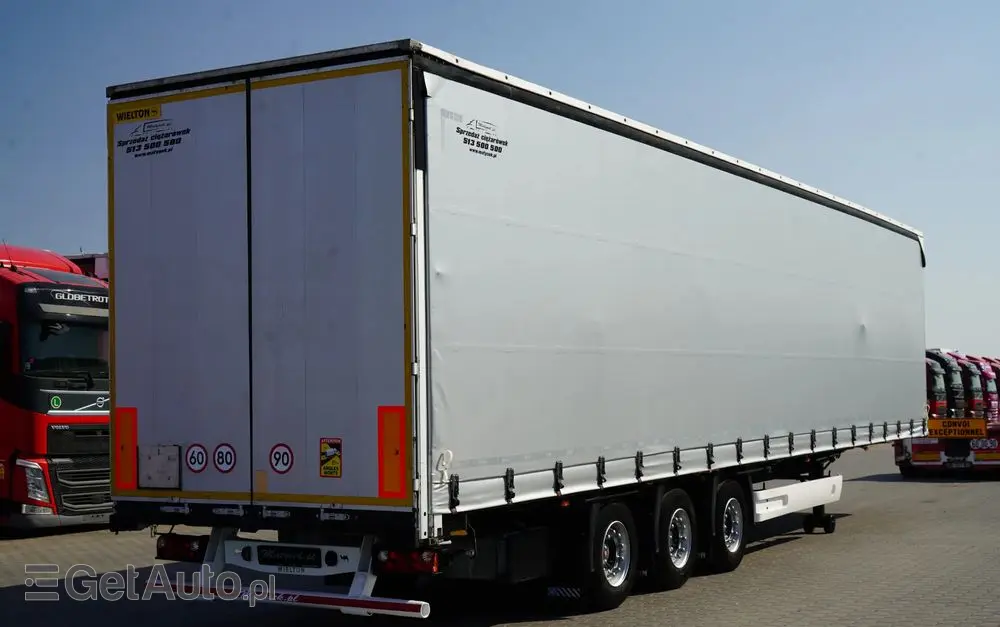 WIELTON FIRANKA / MEGA / SYSTEM BDE - ROZSUWANE SŁUPKI / LOW DECK / OSIE SAF /  - 