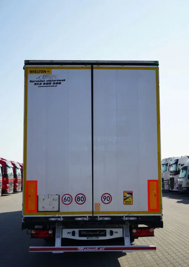 WIELTON FIRANKA / MEGA / SYSTEM BDE - ROZSUWANE SŁUPKI / LOW DECK / OSIE SAF /  - 