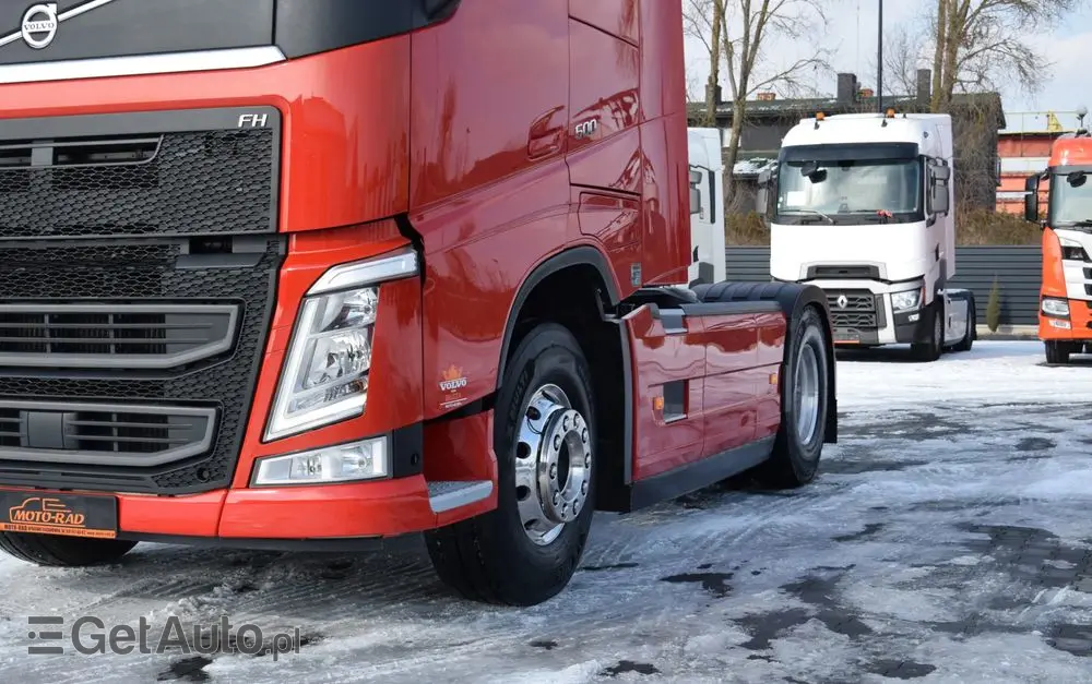 VOLVO FH500 / FULL ADR / HYDRAULIKA / EURO 6 / ACC / LEDY / ALUFELGI / FULL SPOILERY / SERWISOWANY / SPROWADZONY 