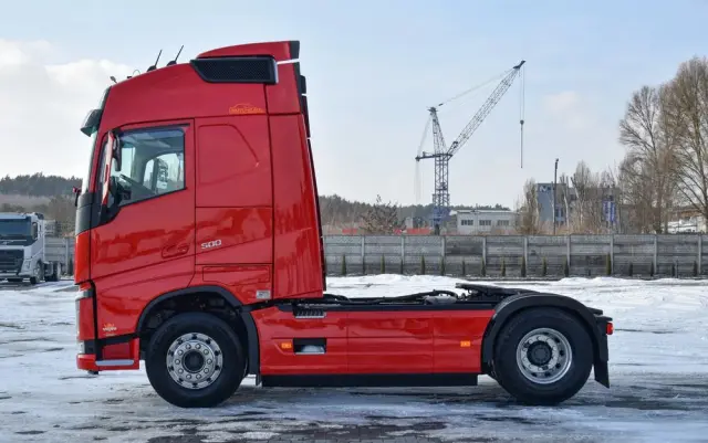 VOLVO FH500 / FULL ADR / HYDRAULIKA / EURO 6 / ACC / LEDY / ALUFELGI / FULL SPOILERY / SERWISOWANY / SPROWADZONY 