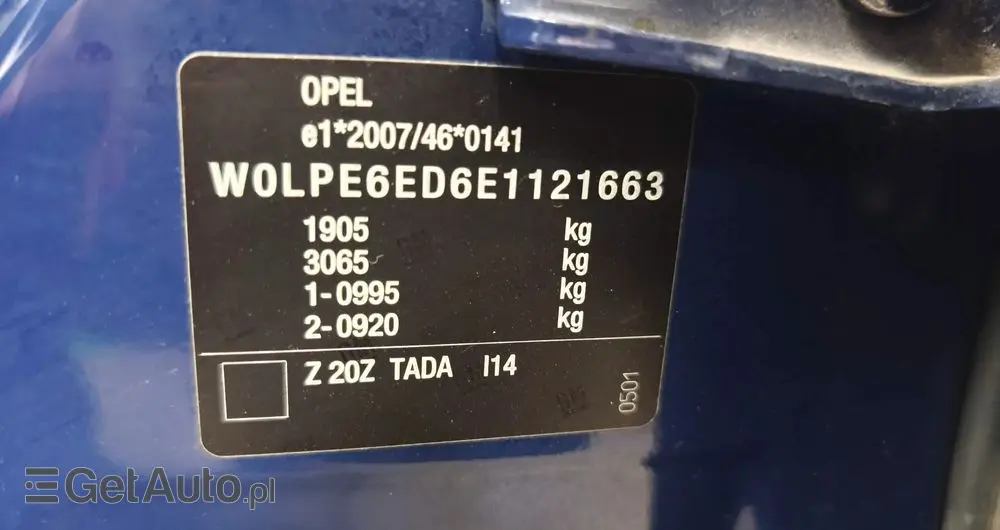 OPEL Astra 1.6 Design Edition