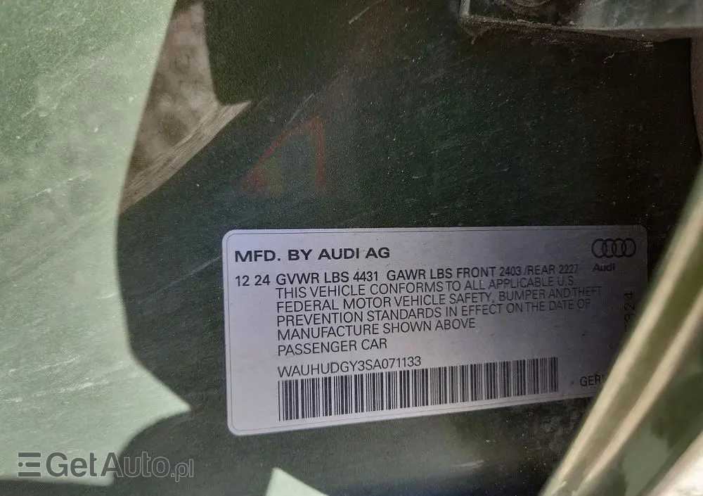 AUDI A3 Limousine 40 TFSI quattro S tronic S line