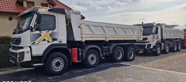 VOLVO Fmx 410 8x4 Kiper Hydroburta Wywrot Nowe Opony 