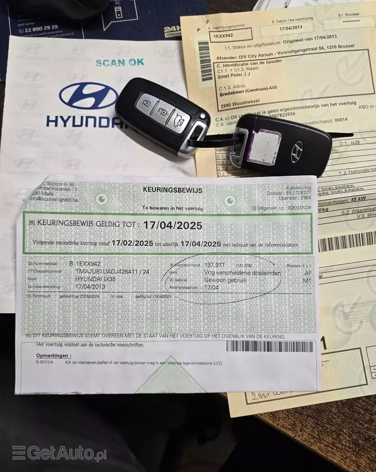 HYUNDAI Ix35 1.7 CRDi Premium 2WD