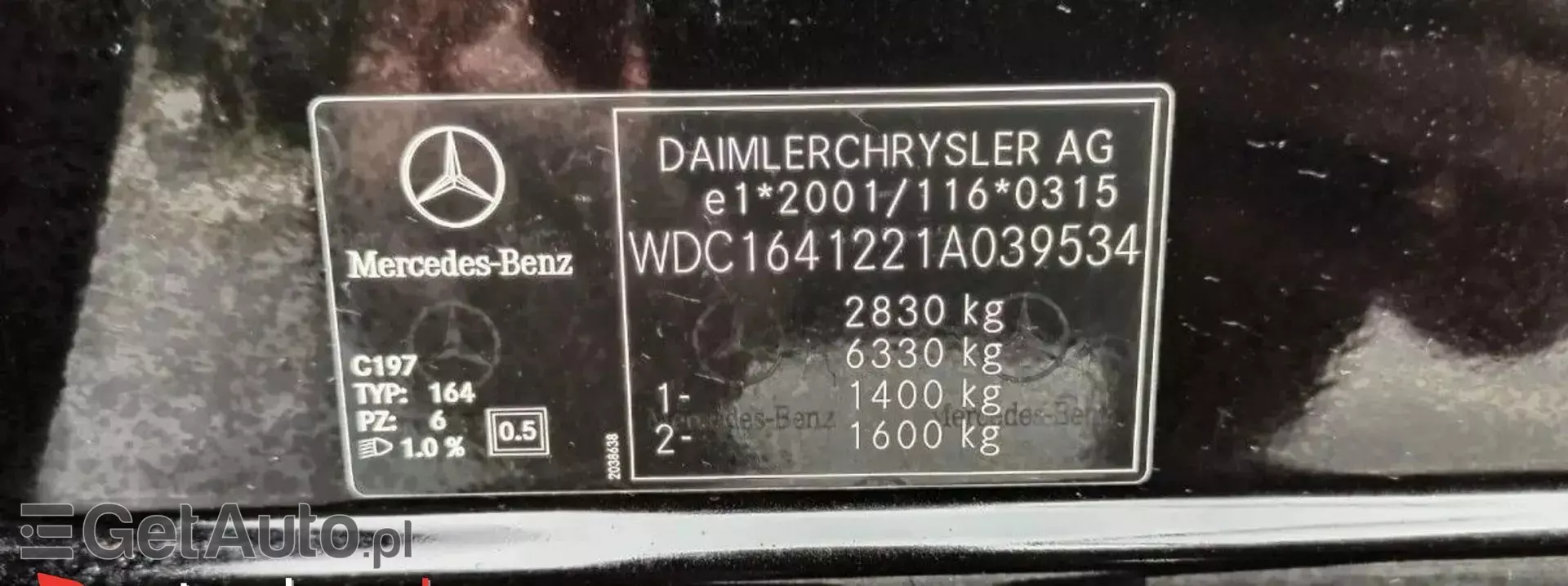 MERCEDES-BENZ Klasa M 