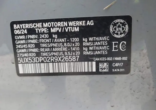 BMW X3 XDrive30i M Sport