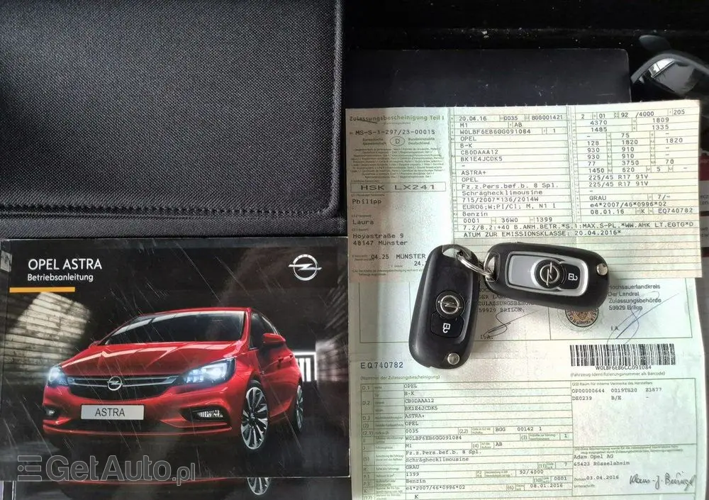 OPEL Astra 1.4 Turbo Dynamic
