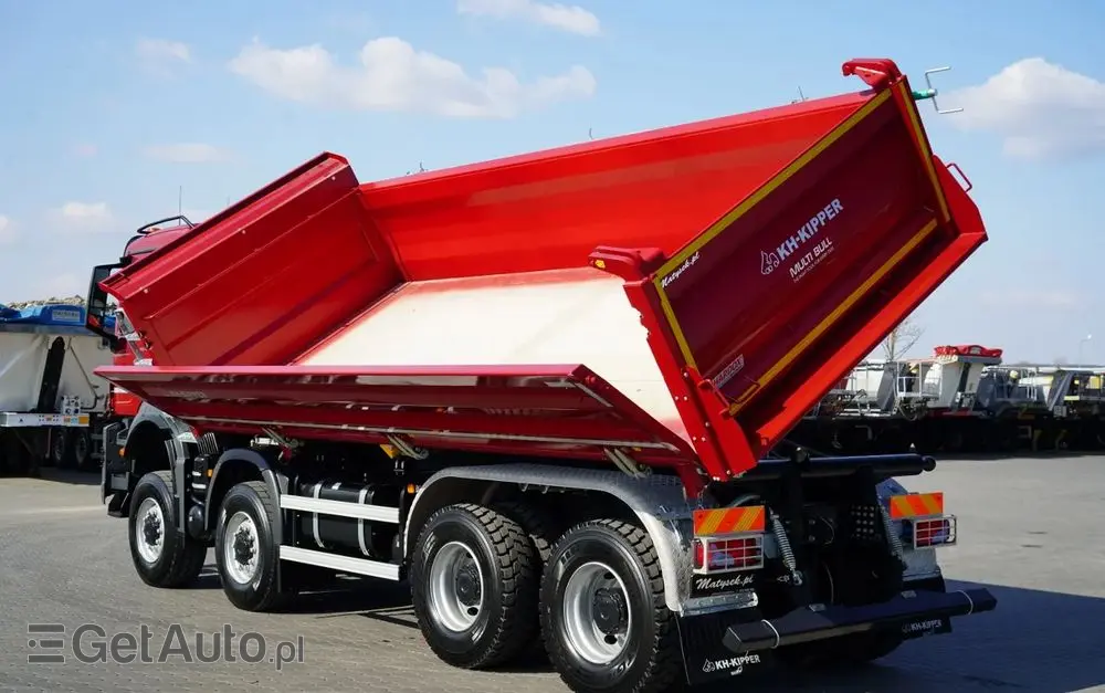 MAN TGS 41.480 / 8X6 / WYWROTKA 3 STRONNA / BORDMATIC / KH KIPPER / AUTOMAT / FABRYCZNIE NOWY / 2026 / 