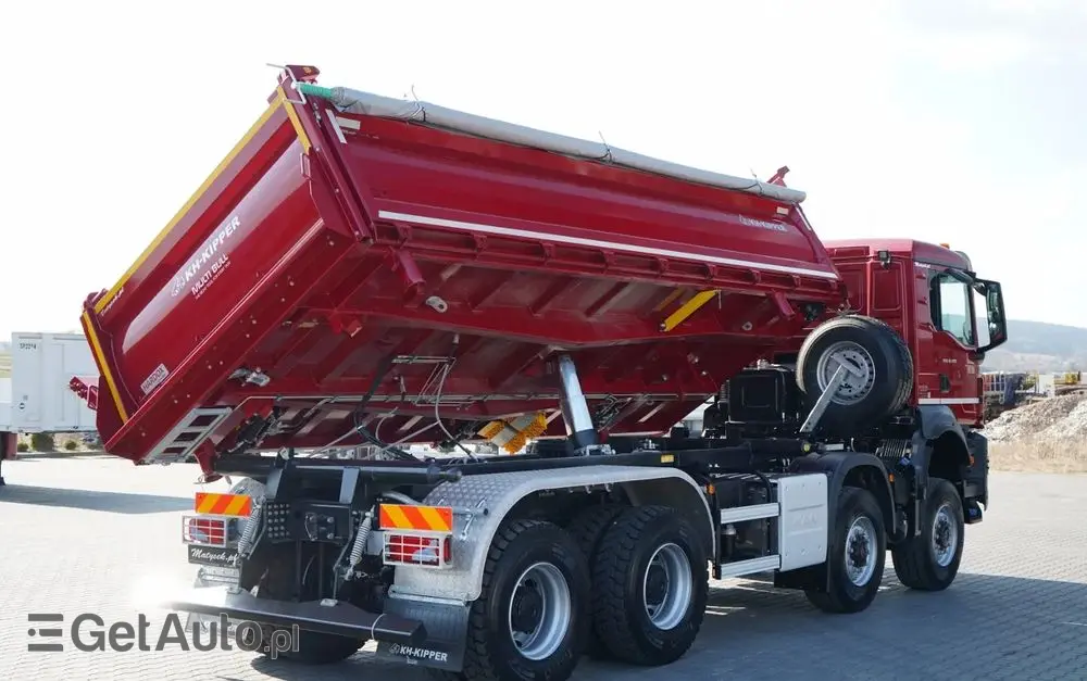 MAN TGS 41.480 / 8X6 / WYWROTKA 3 STRONNA / BORDMATIC / KH KIPPER / AUTOMAT / FABRYCZNIE NOWY / 2026 / 