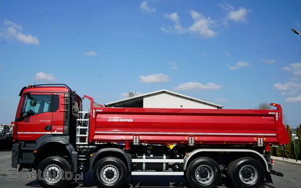MAN TGS 41.480 / 8X6 / WYWROTKA 3 STRONNA / BORDMATIC / KH KIPPER / AUTOMAT / FABRYCZNIE NOWY / 2026 / 