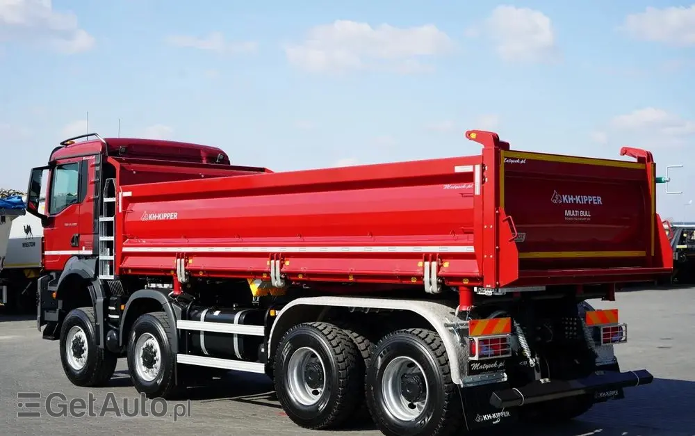 MAN TGS 41.480 / 8X6 / WYWROTKA 3 STRONNA / BORDMATIC / KH KIPPER / AUTOMAT / FABRYCZNIE NOWY / 2026 / 