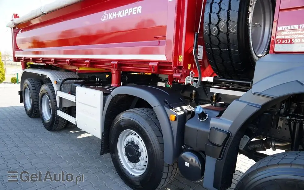 MAN TGS 41.480 / 8X6 / WYWROTKA 3 STRONNA / BORDMATIC / KH KIPPER / AUTOMAT / FABRYCZNIE NOWY / 2026 / 