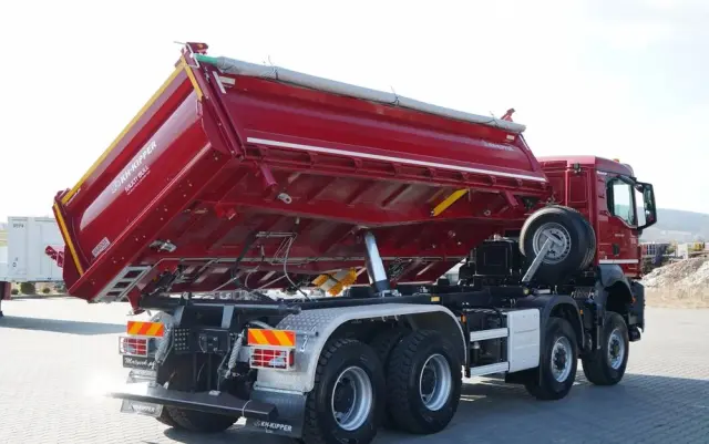 MAN TGS 41.480 / 8X6 / WYWROTKA 3 STRONNA / BORDMATIC / KH KIPPER / AUTOMAT / FABRYCZNIE NOWY / 2026 / 