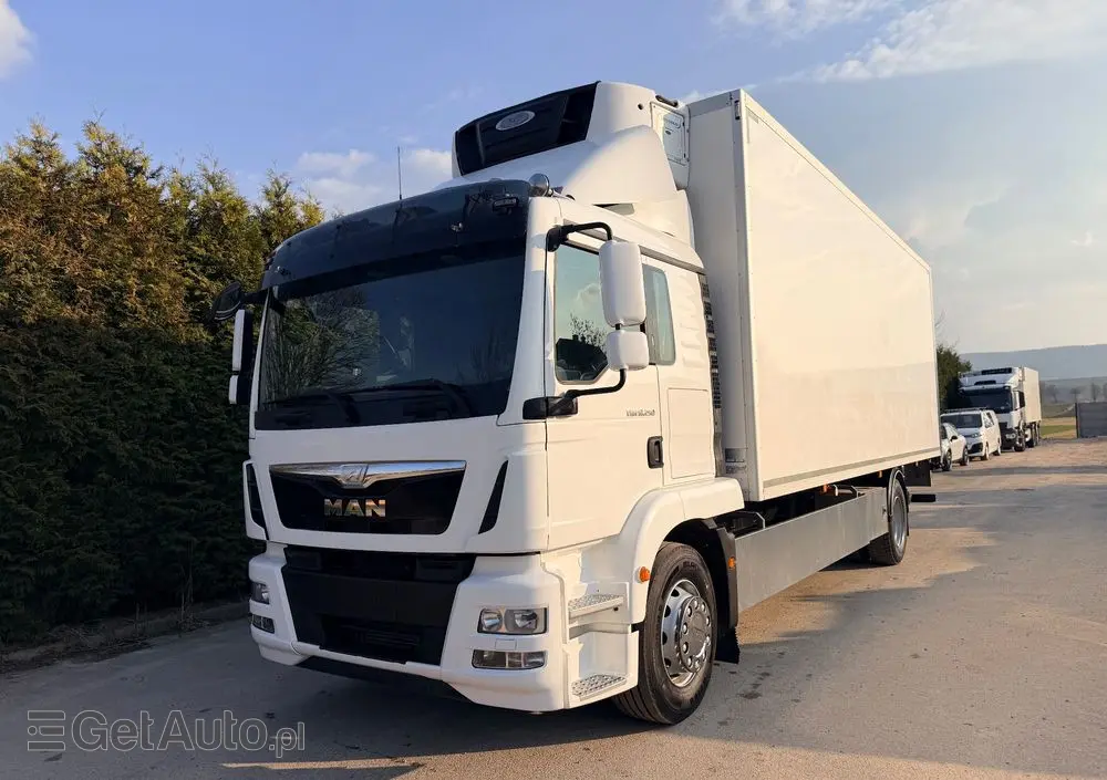 MAN MAN TGM 18.290/ IZOTERMA / OTWIERANY BOK/ /WINDA / 19 EUROPALET/ NISKI PRZEBIEG /SYPIALKA /ACC/EURO6 