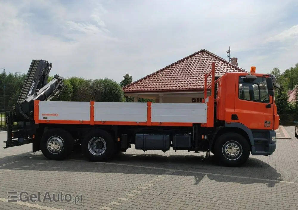 DAF CF 85.380 6x2 Oś Skrętna Skrzynia HDS HIAB 220C  + Pilot 