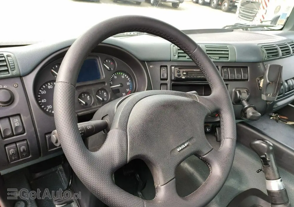 DAF CF 85.380 6x2 Oś Skrętna Skrzynia HDS HIAB 220C  + Pilot 