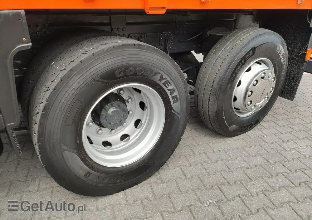 DAF CF 85.380 6x2 Oś Skrętna Skrzynia HDS HIAB 220C  + Pilot 