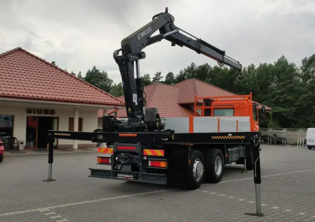 DAF CF 85.380 6x2 Oś Skrętna Skrzynia HDS HIAB 220C  + Pilot 