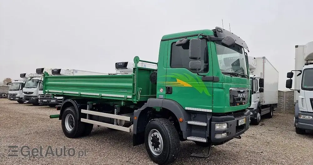 MAN Man TGM 18.290 4x4 kiper manual 